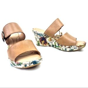 NWT Born Shoes Sea Leather Slide Sandal 8M